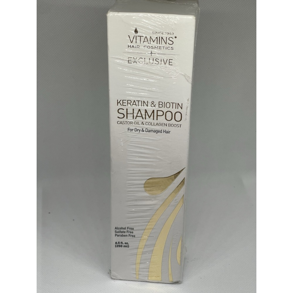 Hydrating & Moisturizing Keratin Shampoo for Dry & Damaged Hair (8.5oz)